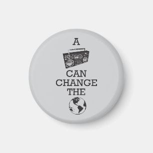 Aimant Boombox peut changer le monde