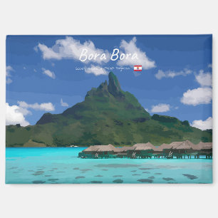 Aimant Bora Bora, Polynésie française - Résort de plage