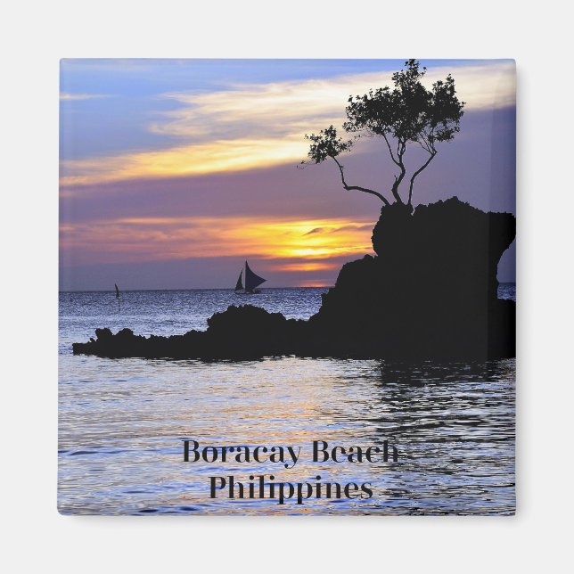 Aimant Boracay Beach, Philippines, (Devant)
