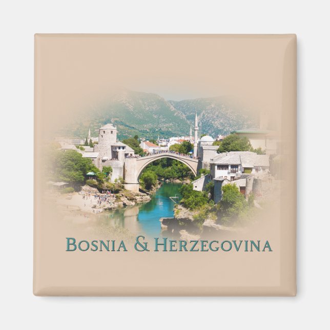 Aimant Bosnie-Herzégovine : Mostar (Devant)