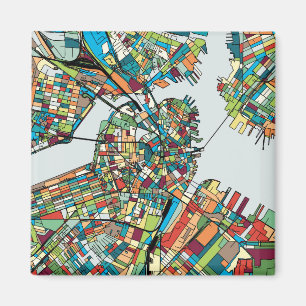 Aimant Boston City USA