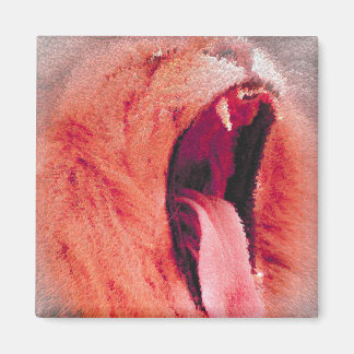 Aimant Bouche des Lions floues