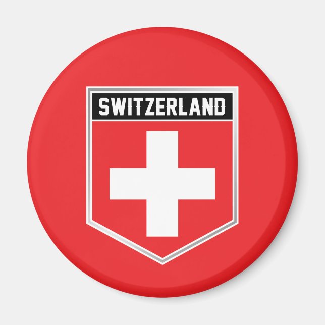 Aimant Bouclier suisse (Devant)