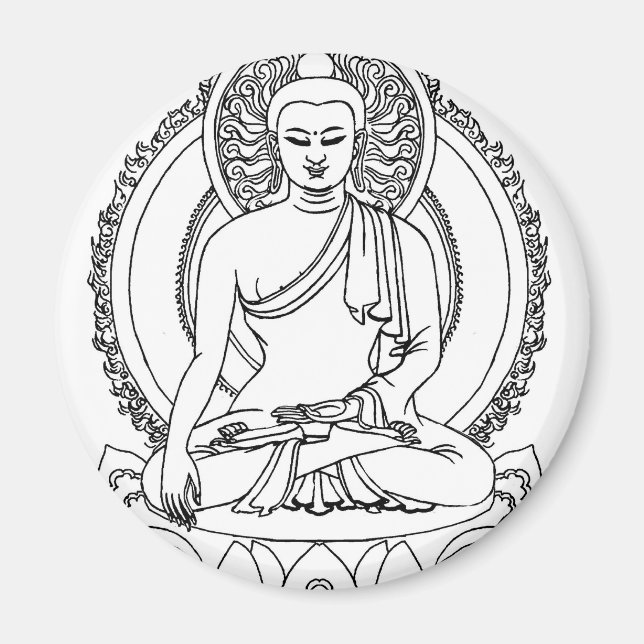 Aimant Bouddha (Devant)