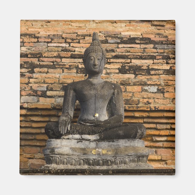 Aimant Bouddha à Wat Mahathat. (Devant)