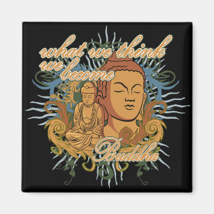 Aimant Bouddha deviennent citation