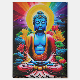 Aimant Bouddha Éveil lumineux