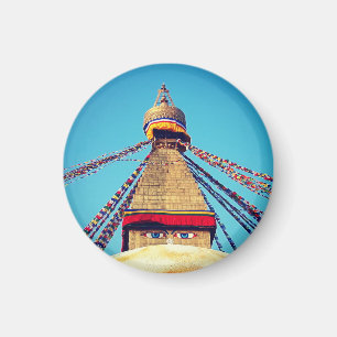 Aimant Boudhanath Stupa, Boudha Eyes, Himalayas, Népal