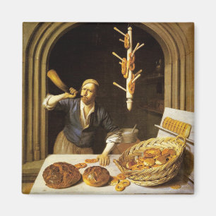 AIMANT BOULANGER ANTIQUE DE FOUR, MAGASIN DE PAIN DE