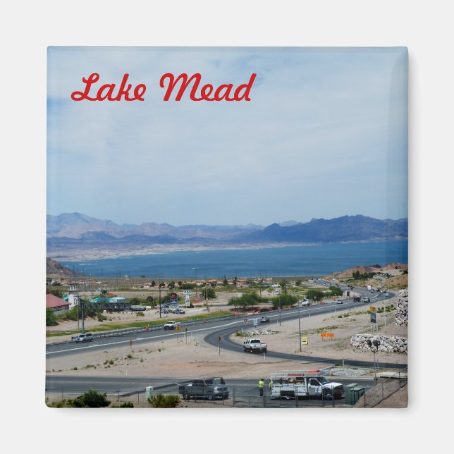 Aimant Boulder City et Lake Mead (Devant)