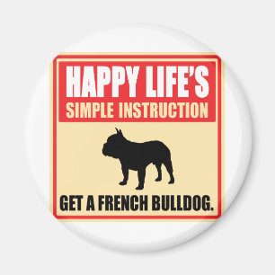 Aimant Bouledogue français