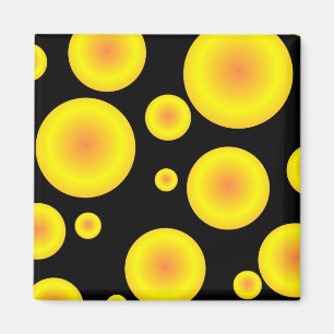 Aimant Boules jaunes