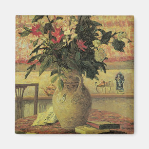Aimant Bouquet de fleurs à la fenêtre par Maxine Maufra