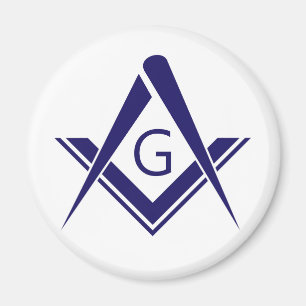 Aimant boussole freemason guilde mason organisation signe