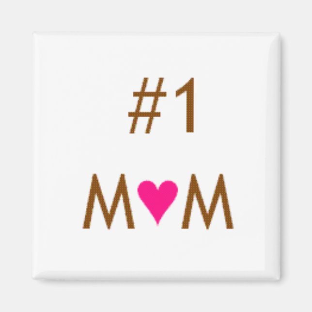 Aimant Bouton #1 MOM (Devant)