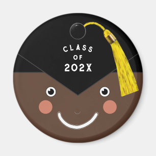 Aimant Bouton de cadeau de souvenir de remise de diplôme