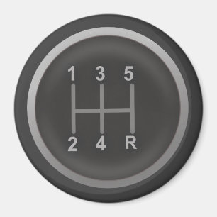 Aimant Bouton de changement d'engrenage pour Geeks Nerd
