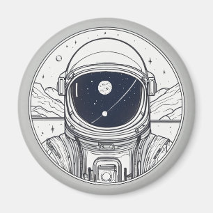 Aimant Bouton magnétique avec conception de l'espace