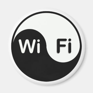 Aimant Bouton magnétique wi-fi Yin Yang
