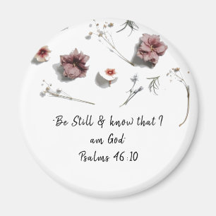 Aimant Bouton Toujours Floral