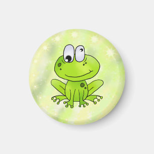 Aimant Boutons, grenouille amusante