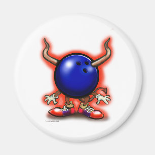 Aimant Bowling Demon
