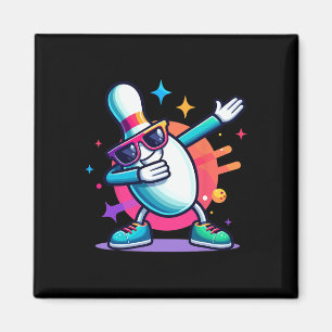 Aimant Bowling Pin Dabbing Sungles Bowler Player Kids Boy