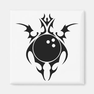 Aimant bowling. tribal.