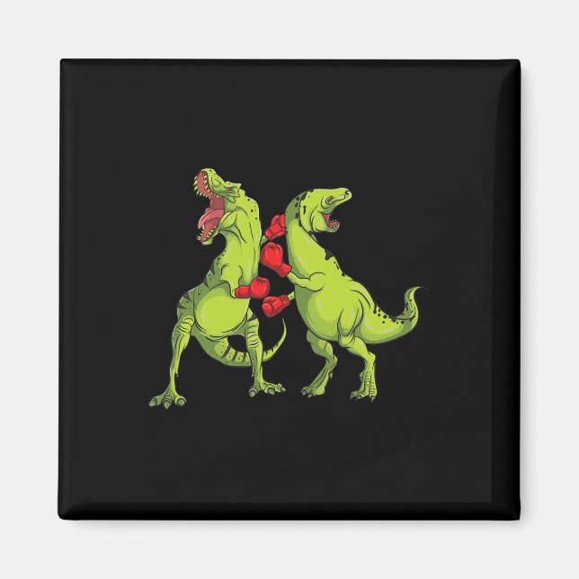Aimant Boxe T-rex  (Devant)