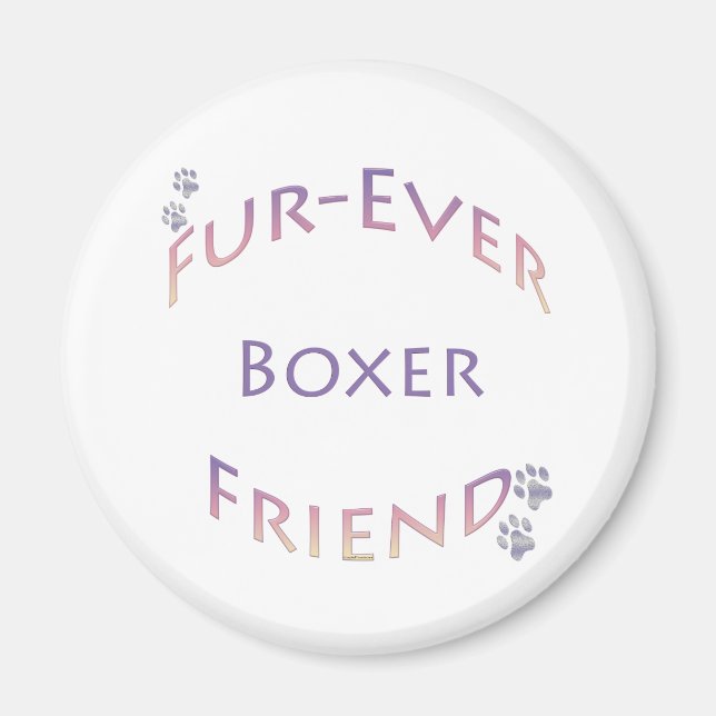 Aimant Boxer Furever (Devant)