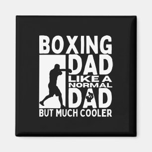 Aimant Boxer papa père Citer drôle boîte