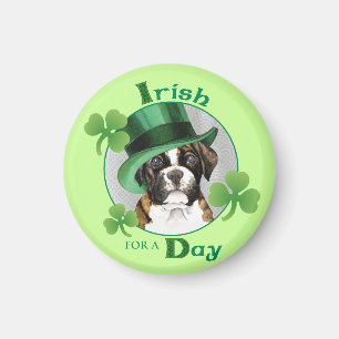 Aimant Boxeur du jour de St Patrick