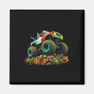 Aimant Boys Cinco De Mayo Toddler Lucky Monster Truck