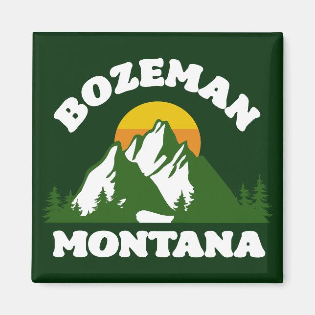 Aimant Bozeman, Montana (Devant)