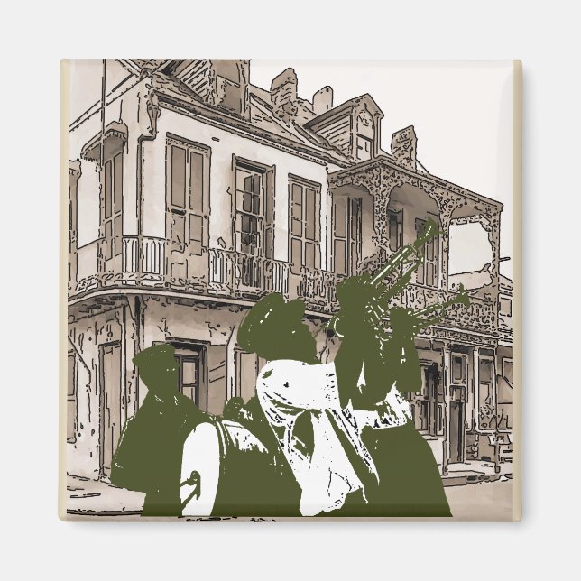 Aimant Brass Band À Desire St (Devant)