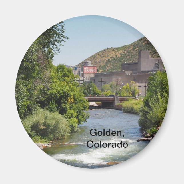 Aimant Brasserie Coors en Golden, Colorado (Devant)