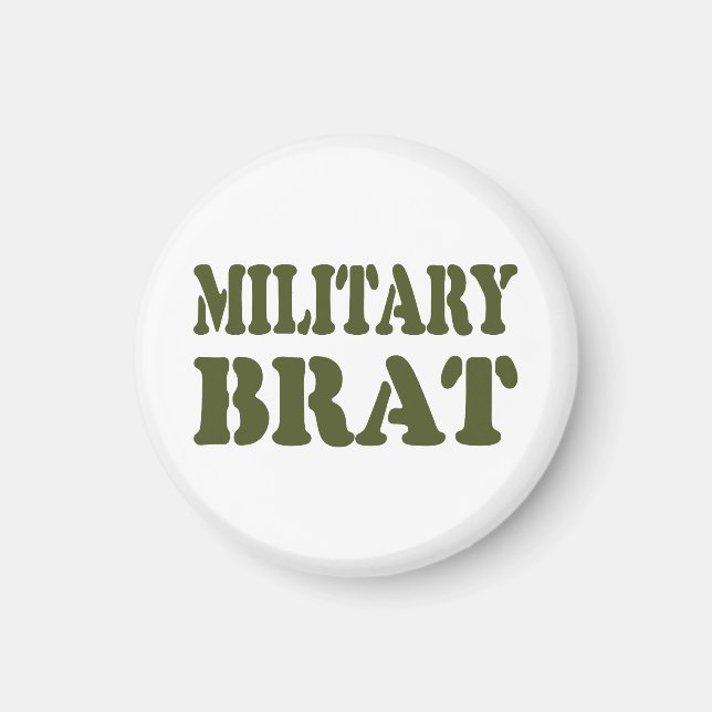 AIMANT BRAT MILITAIRE (Devant)