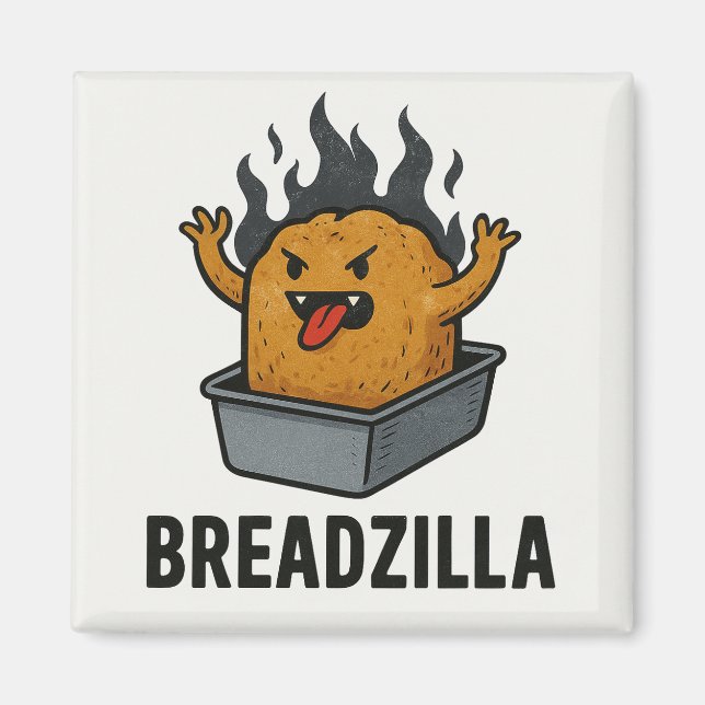 aimant breadzilla (Devant)