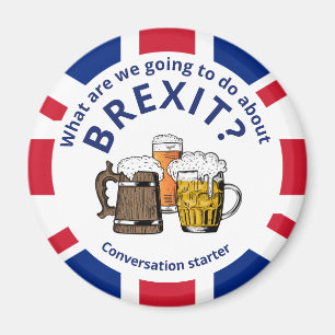Aimant BREXIT Union Jack Conversation Starter 'Fridge