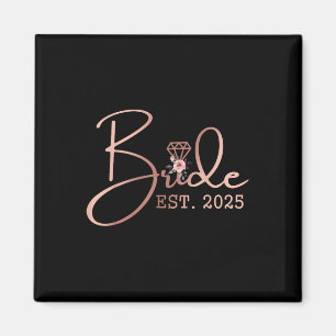 Aimant Bride Est 2025 Mme Bachelorette Mariage du parti B
