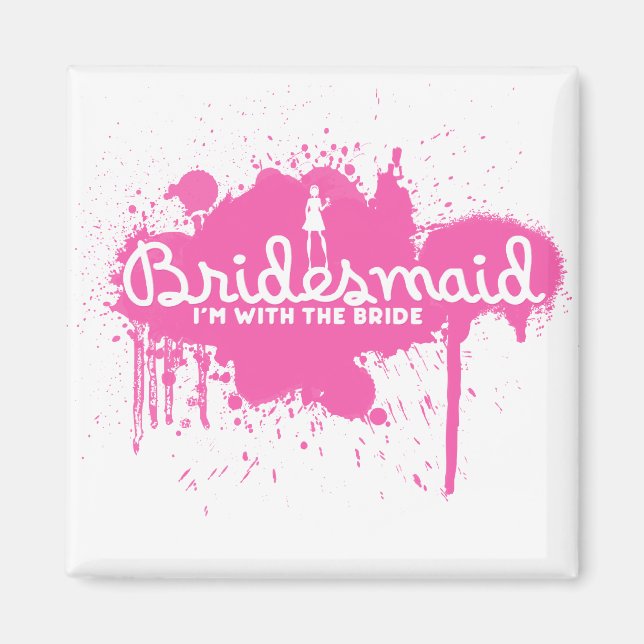 Aimant Bridesmaid (Devant)