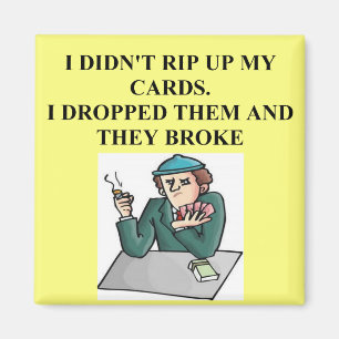 Aimant bridge poker carte joueur conception de jeu