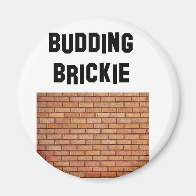 Aimant brikkie en herbe (Devant)
