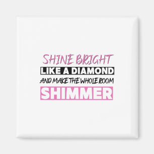 Aimant Briller Comme Un Diamant