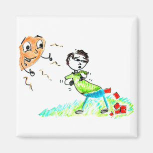 Aimant Briques de pots  Des pouces de soleil jusqu'à l'h