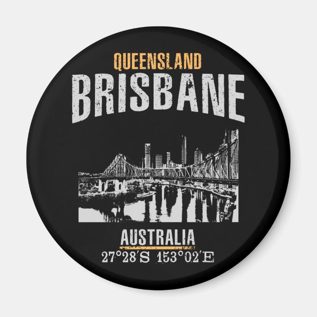 Aimant Brisbane (Devant)