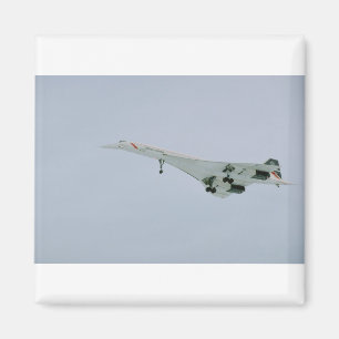 Aimant British Airways Concorde sur la descente finale,