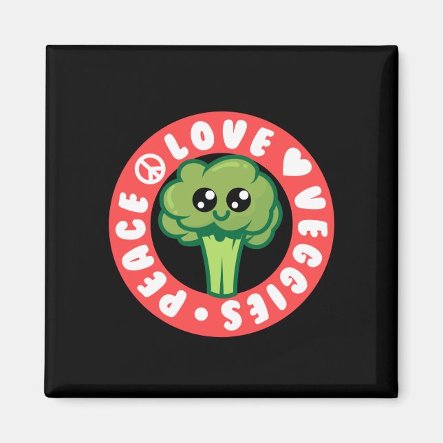 Aimant Brocoli de légumes (Devant)