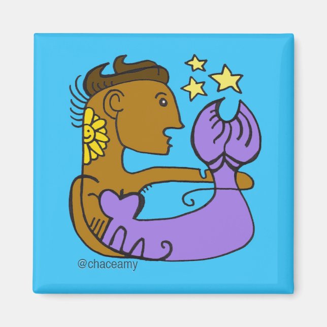 Aimant Bronzed Mermaid Beauty (Devant)