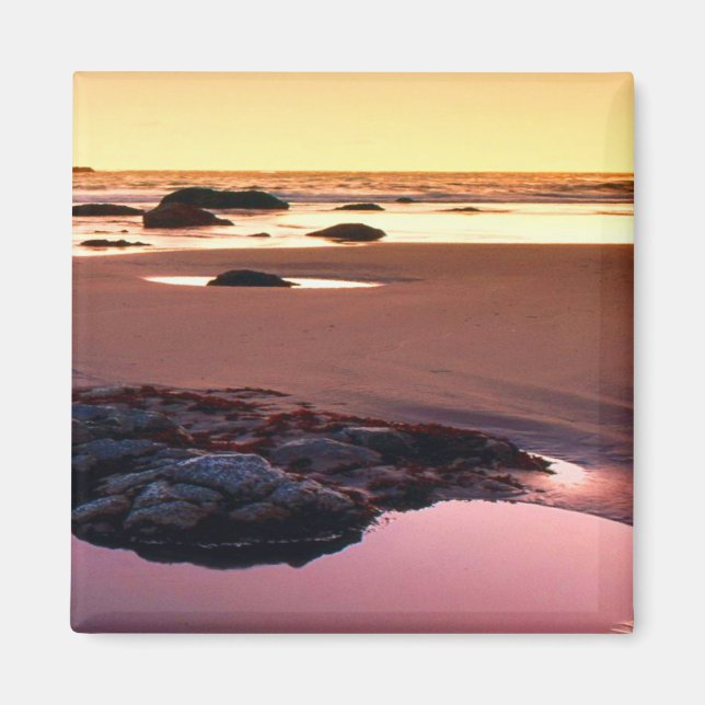 Aimant Brookings Harbour Sunset Fine Photo (Devant)